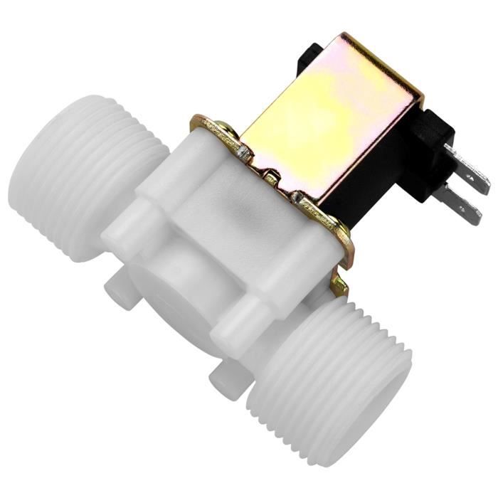 DC 12V DN 20 G3 / 4Normaal Gesloten Kunststof Magneetventiel Watertoevoerschakelaar Voor Waterdispenser Vloeibaar Waterfilter