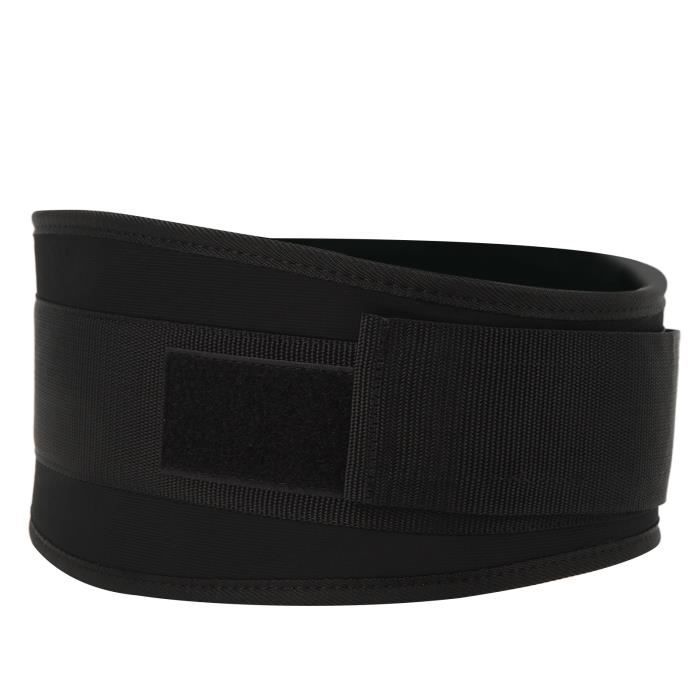 Ceinture De Soutien Lombaire Orthopédique Noir - Pour Sport Et Moto - Respirante - Neuf