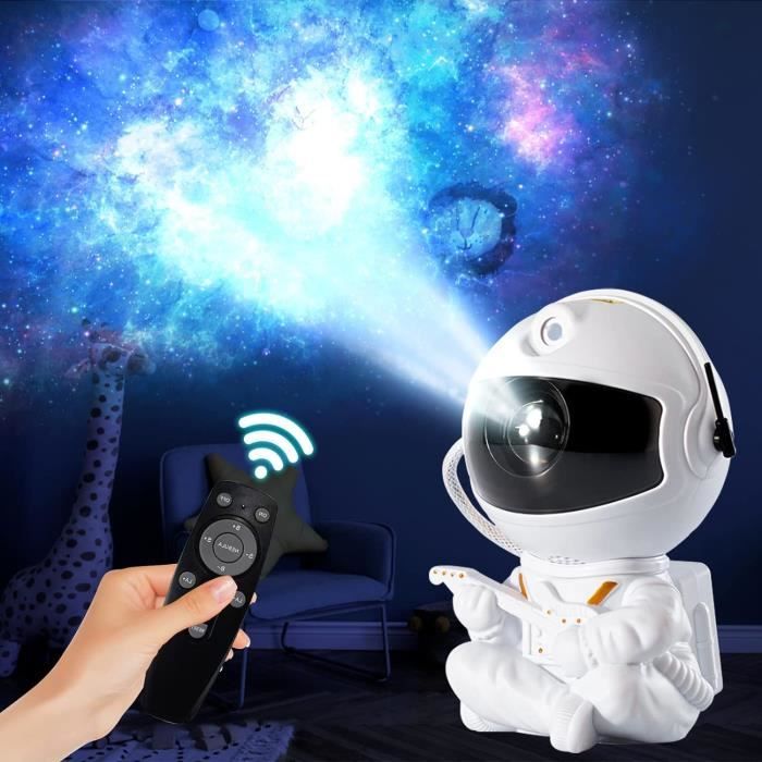 Astronaute Projecteur Ciel Etoile, Lampe Etoile Projecteur Galaxie LED  Planetarium Projecteur Starry Lampe, Veilleuse Enfant avec