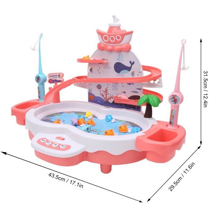 Jeu De Pêche Surplex Pour Bain - 2 Cannes + 6 Poissons - Jouet éducatif 1-5 Ans