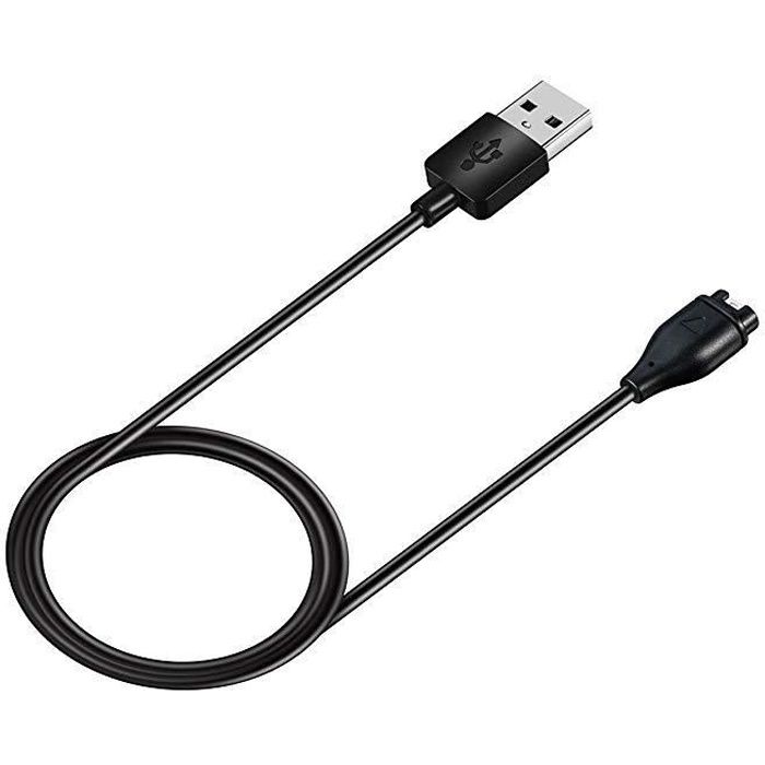 Chargeur Cable Compatible avec Garmin Fenix 7 7S 7X 6 6S 6X 5 5S 5X Forerunner 935 945 45 45S 245 Approach S10 S40 S60 X10 Venu Etc