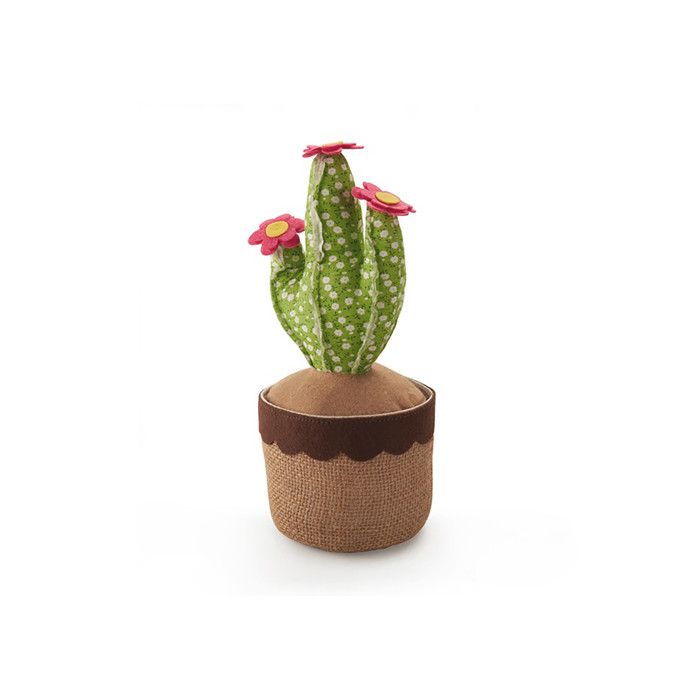 GENERIQUE Butée De Porte Textile RetientPorte 1kg Cactus Vert