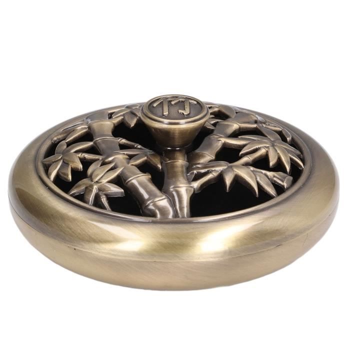 Porte-encens Bol Ornement Argenté Hamsa - Marque Freak Scene, Motif Main De Fatma, Thème Inde, Neuf