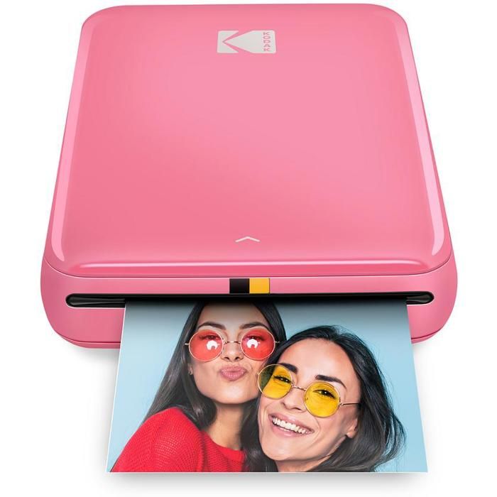 Imprimante photo – KODAK – PHOTO PRINTER – Rose – ZINK Zero Ink – Sans fil