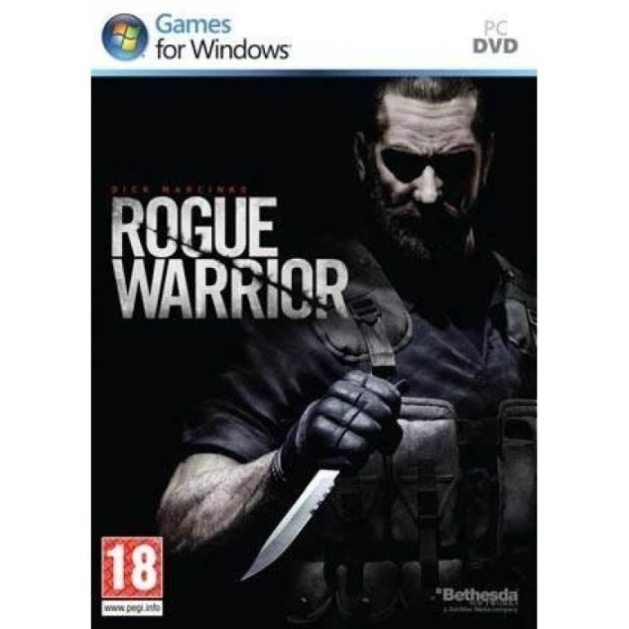 Jeu vidéo Rogue Warrior PC Version boîte FPS Neuf sous blister