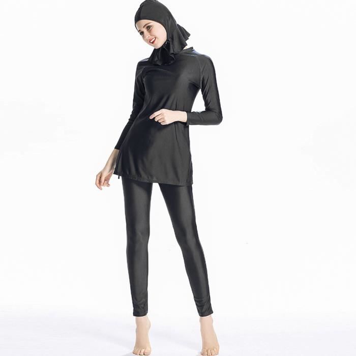 burkini noir femme