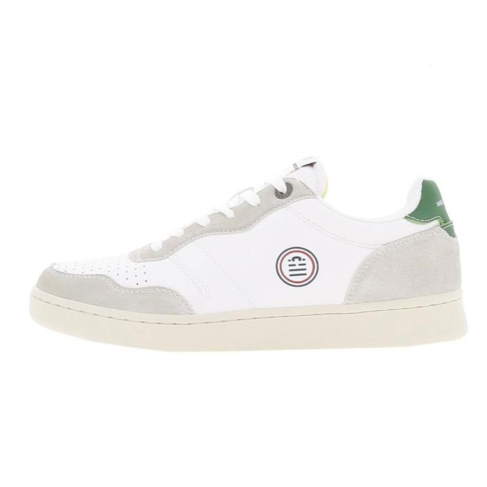 Baskets Basses K-Swiss Homme Simili Cuir - Taille 42 - Multicolores Rayures Sportives
