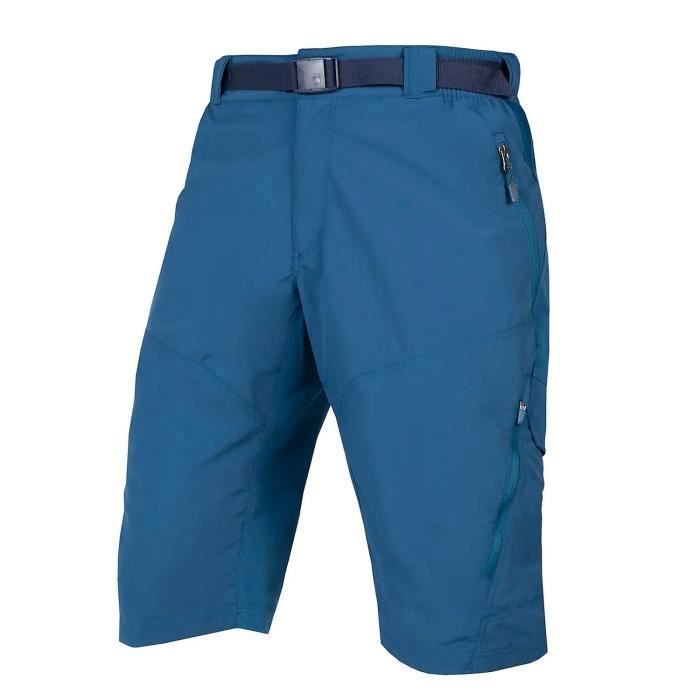 Short avec sous-short Endura Hummvee VTT Homme Bleu Steel