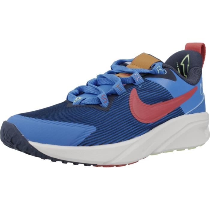 Nike Baskets NIKE STAR RUNNER 4 - Bleu - Textile - Lacets - Adulte - Plat - Mixte
