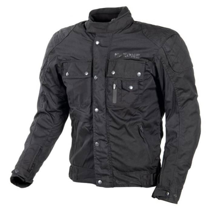 Veste Moto Textile Stormer Homme - Homologuée, Avec Protections Amovibles, Ventilation Et Poches Magnétiques | Toutes Saisons