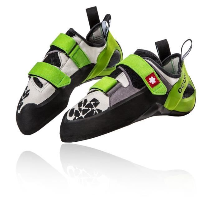 Baskets descalade pour homme Ocun Jett QC - Noir/Vert/Gris Baskets descalade pour homme Ocun Jett QC - Noir/Vert/Gris