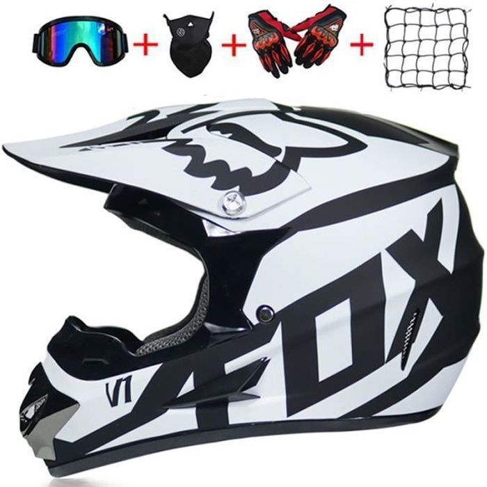 Casque Moto Cross enfant de Marque luxe Casque hors route Casque