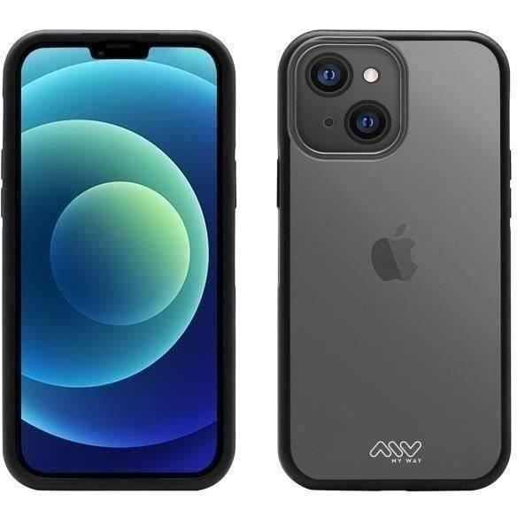 MYWAY RESPECT COQUE RENFORCEE 3M TRANSPARENTE IPHONE 13 MINI