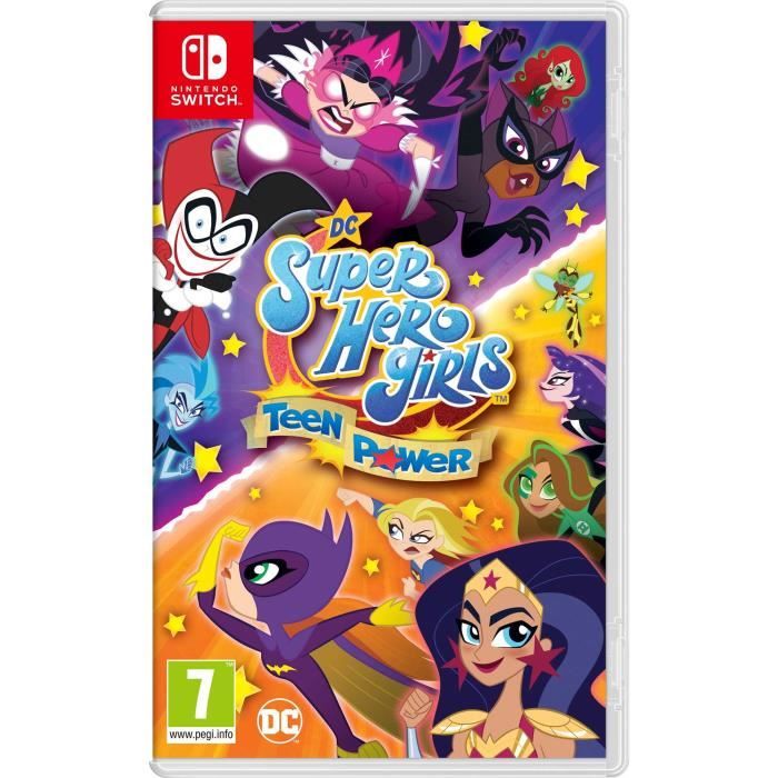 Nintendo DC Super Hero Girls: Teen Power Standard Allemand Anglais Espagnol Français Italien Japonais Nintendo Switch Neuf - vue 5