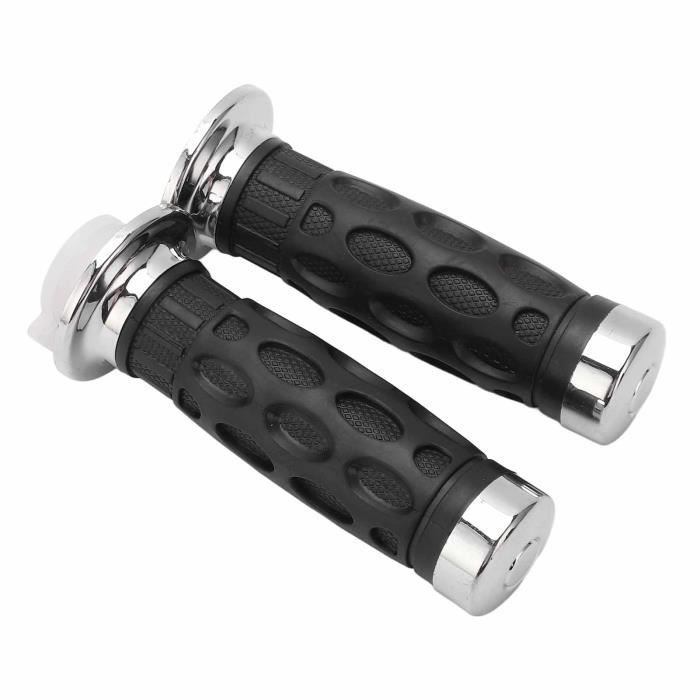 Poignées D'Accélérateur Antichoc 7/8" (22 Mm) – Confort & Grip Parfait Pour Jinling ATV 150cc 250cc 300cc