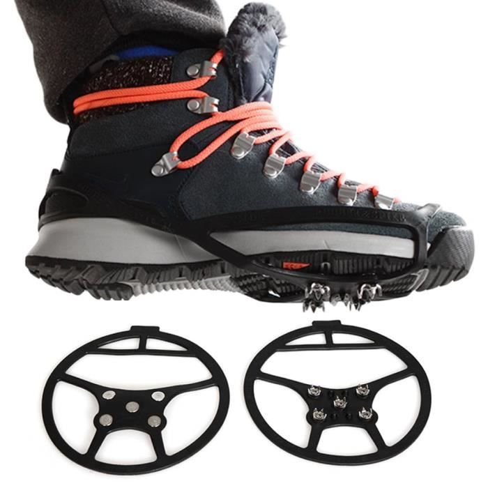chaussure anti glisse neige homme