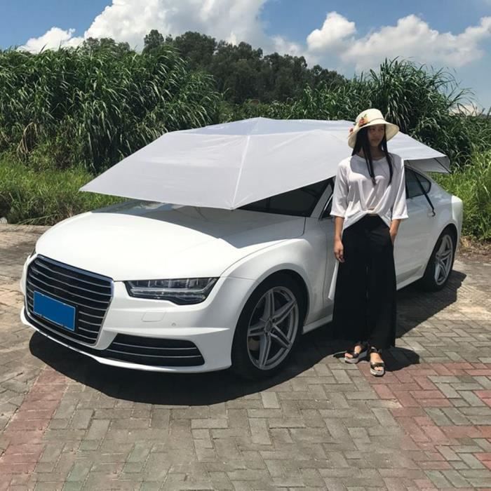 Parapluie Voiture Pliant Automatique - Protection Solaire & Anti-Pluie - Compatible Bentley Continental 2018-2023 - Tissu Haute Densité