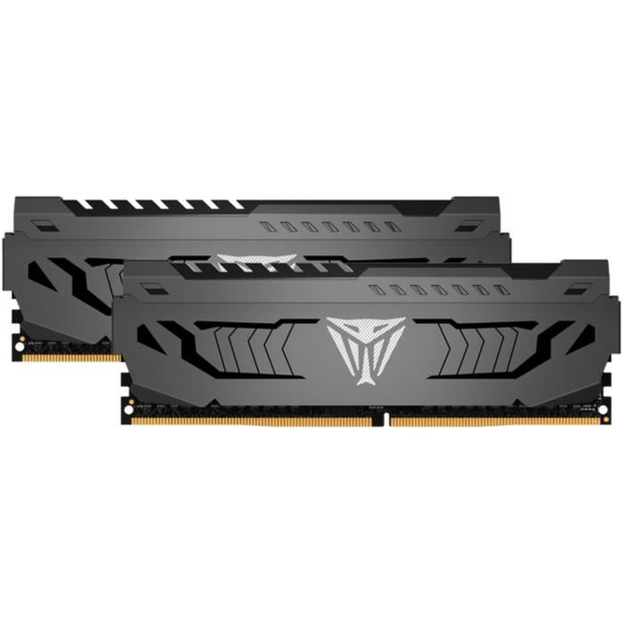 Patriot Extreme Performance Viper Steel DDR4 kit : 2 x 8 Go DIMM 288 broches 1800 MHz / PC4 28800 CL17 1.35 V mémoire sans tampon non ECC - vue 3