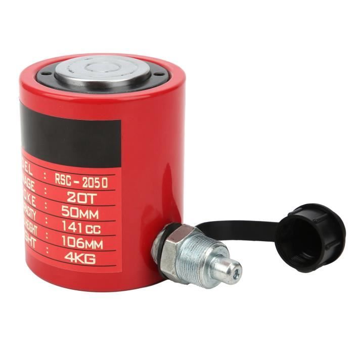 Cric De Levage Hydraulique Ultra-Mince FPY-5 FPY-10 Portable - Cylindre Hydraulique Séparé