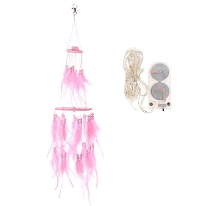 Collier Attrape-rêves Argenté Avec Plumes - Style Indien Original Et Unique