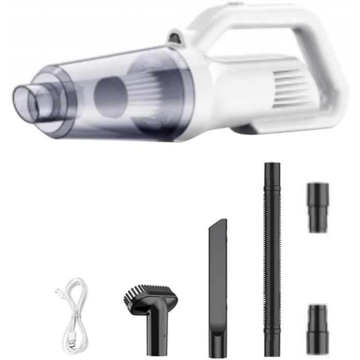 Aspirateur à Main Sans Fil 7000Pa – 120W, Puissant Pour Voiture, Portable, 25 Min D'autonomie