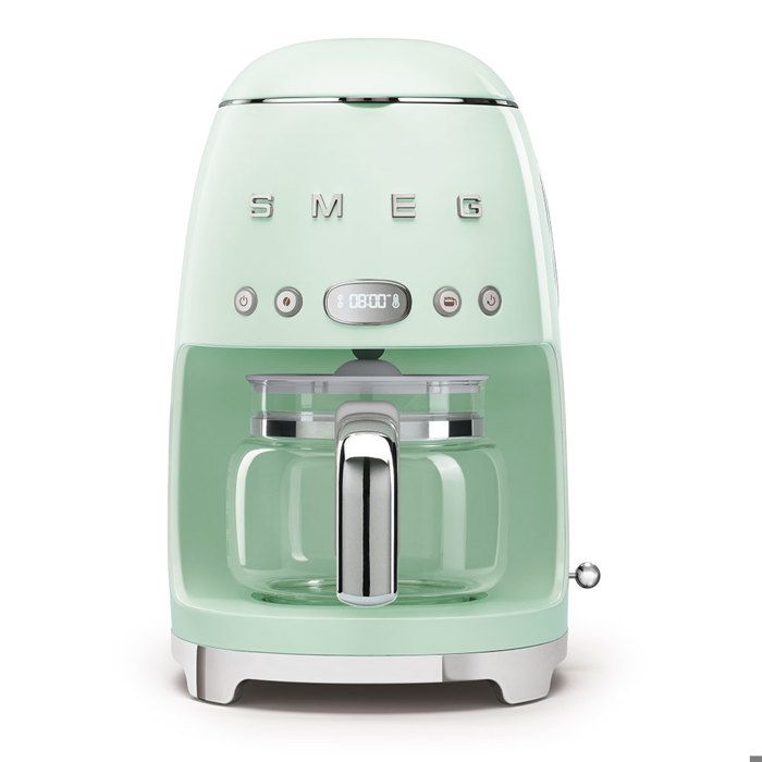 Smeg Cafetiere Filtre 10 Tasses 1050w Annee 50 Vert D Eau Dcf02pgeu Achat Vente Cafetiere Cdiscount