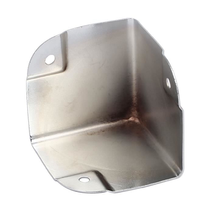 Lot De 4 Protections D'angle Pour Boîte En Plastique - 27x27x28 Mm, Trou De Fixation 4 Mm