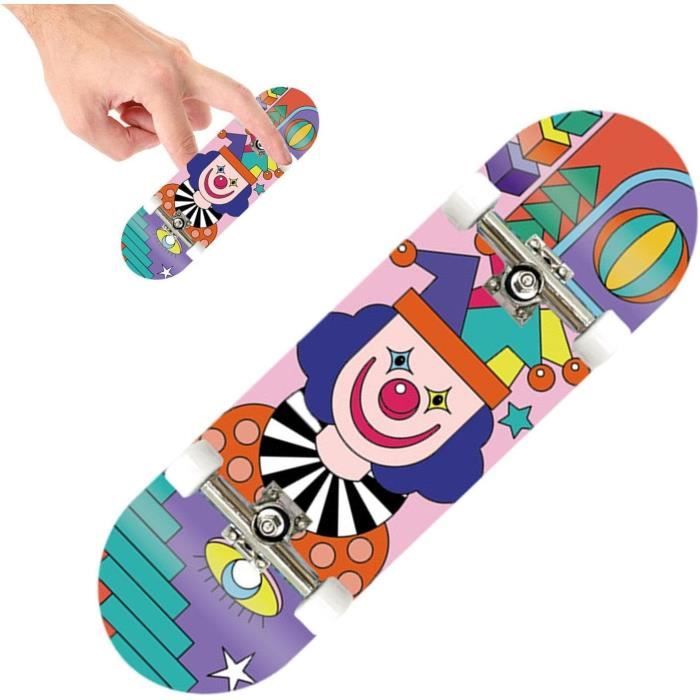 Planches À Roulettes Pour Mini Finger Skateboard Toy Avec Motif