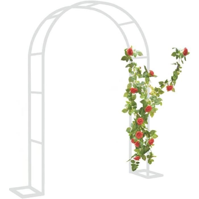 Arche Jardin Aluminium Largeur, Arche À Rosiers Métal, Filet À Plantes ...