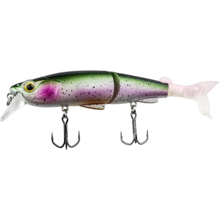 ESea 5pcs Leurres de Pêche ulti-articulés Appâts Artificiels en