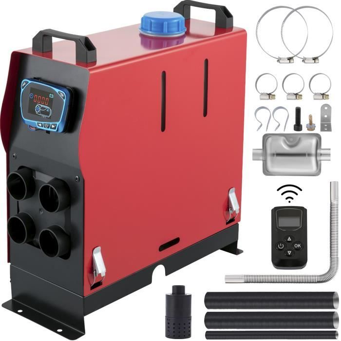 Chauffage Diesel Air 12V 8kW - Chauffage Auxiliaire Pour Camping-Car, Camion - LCD + Télécommande