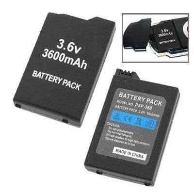 pour PSP 3.6V 3600mAH batterie au lithium Pack