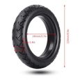 2 pneus plein Haute qualité anti crevaison pour Trotinette électrique Xiaomi M365 8 1/2x2-1