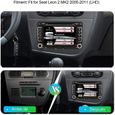 7 Pouces 2Din Autoradio avec HiFi, WiFi, Bluetooth, GPS, 16 GB Quad Core 1080p HD Lecteur multimédia de Voiture, caméra de recu 600-1