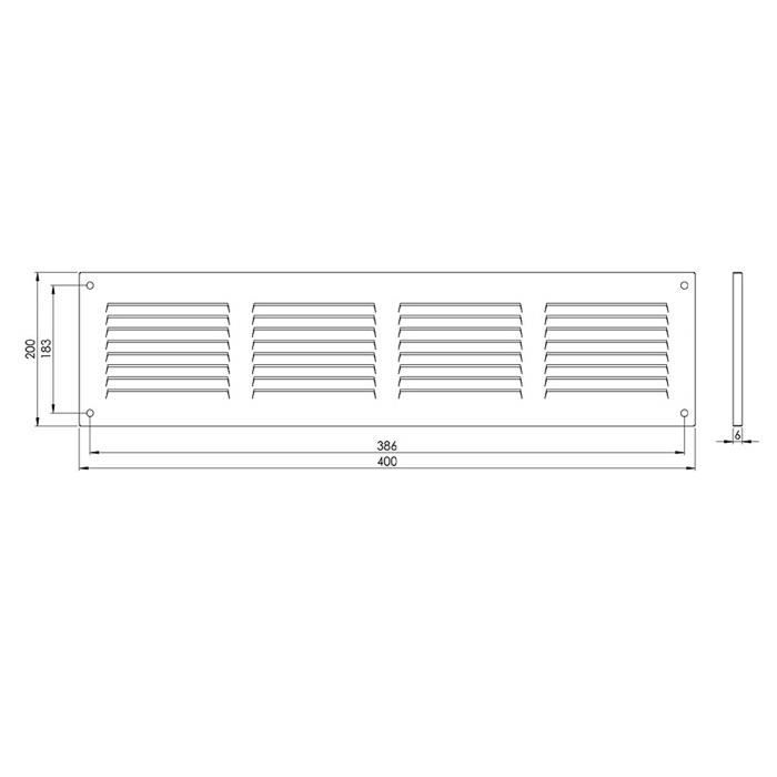 Grille de ventilation en acier galvanisé - DOG H 30 - Grigliati Baldassar  S.r.l. - rectangulaire