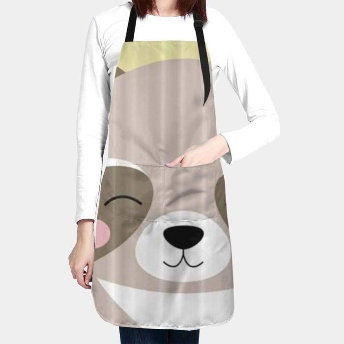 Tablier De Cuisine Enfant Dessin Animé 6-12 Ans - Mignon Et Pratique Tablier Cuisine Enfants 6-12 Ans