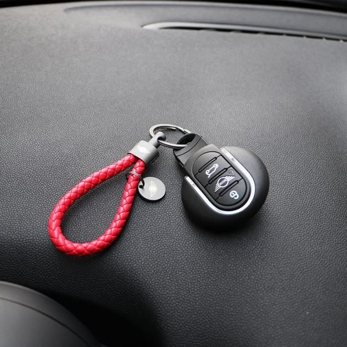 Porte-clés,3D métal voiture porte clés porte clés porte clés Logo Auto  accessoires pour BMW Mini Cooper One S JCW R52 - Type Black - Cdiscount  Bagagerie - Maroquinerie