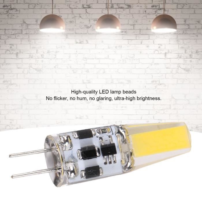 Ampoule LED G4 3W (220V) Blanc Froid 6000K - 6500K
