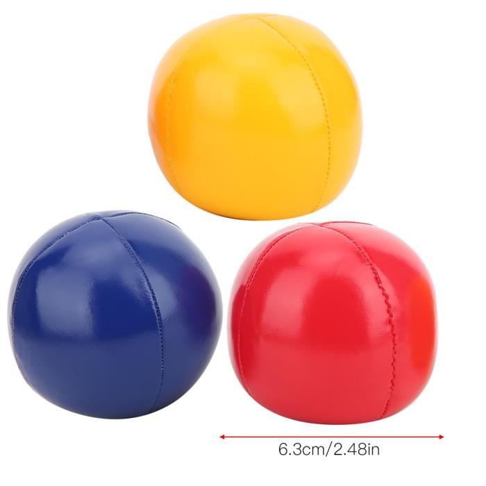 Set De 5 Balles De Jonglage – Diamètre 5 Cm, 45 G – En PU Souple – Couleurs Vives – Coordination œil-main – Débutants Et Enfants