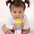 Tétine plate anti-coliques Dodie Sensation+ col large débit 1 pour bébé 0 mois-2