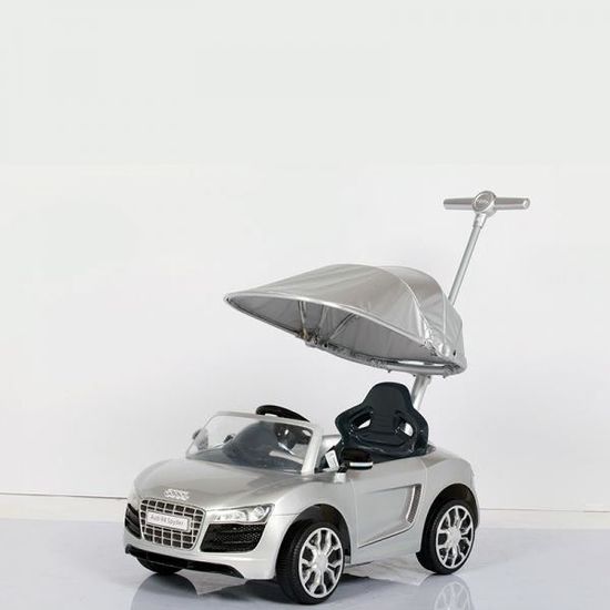Voiture à pousser Audi silver