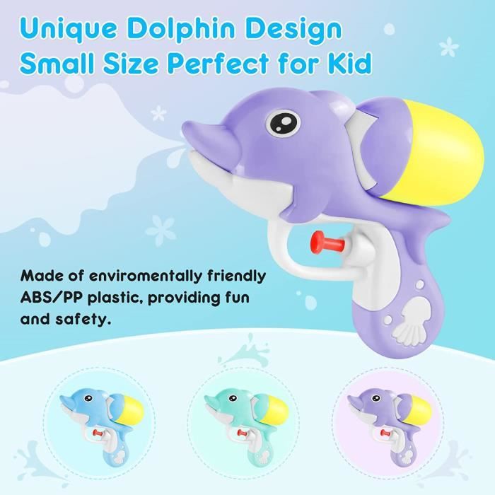 Pistolet à Eau Jouets Enfants Lot de 4 Pistolets à Eau De Piscine avec Pistolet à Eau Jouets Enfants Lot de 4 Pistolets à Eau De Piscine avec