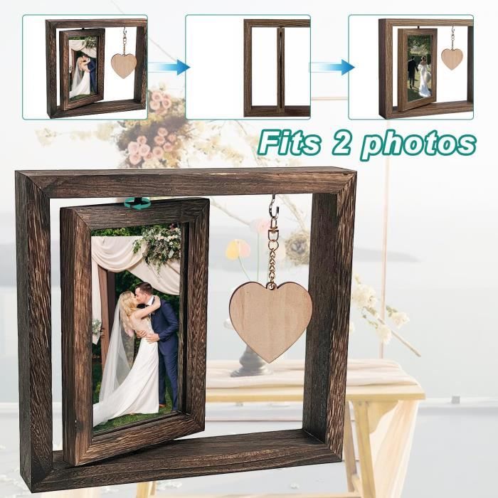 Cadre Photo Personnalisé Vintage, Cadre Photo 10X15 Cm Saint Valentin ...