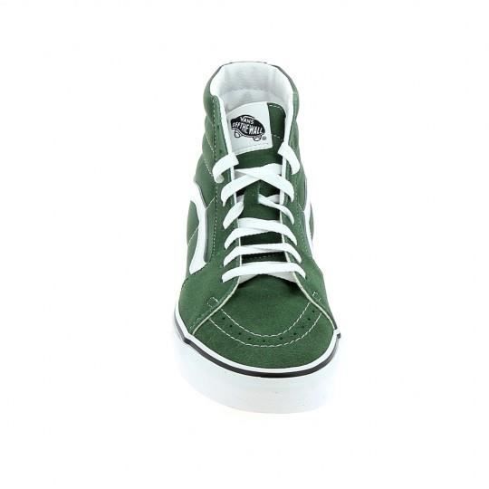 Baskets Mode Sneakers Femmes VANS SK8 Hi Vert Femme Adulte