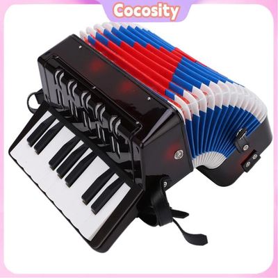 Accordéon Plastique Abs Accordéon Enfant Dilwe 7 Touches - Jouet Musical ABS 5 Ans Et Plus Accordéon 7 Touches Plastique