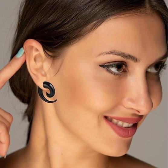 Lot De 2 écarteurs D'oreille Polis En Acier Inoxydable 1,6 Mm/2 Mm/2,5