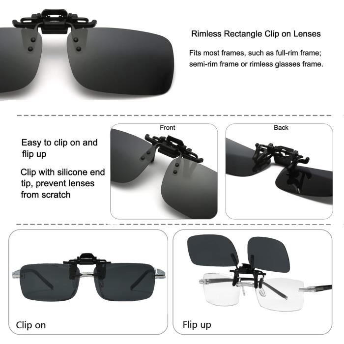 Monture lunette clipsable outlet