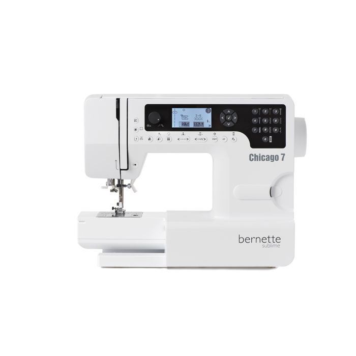 Bernette B79 Machine à Coudre Et Broder - 500 Points - Écran Tactile 5" - Garantie 5 Ans - Blanc