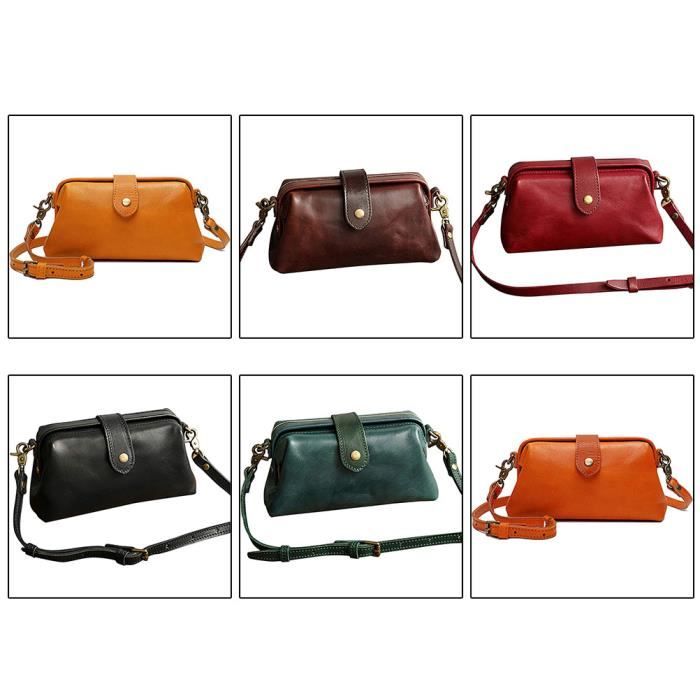 Sac docteur cuir vintage cheap