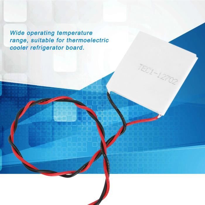 Module Peltier TEC1-12715 - Refroidissement Thermoélectrique 40x40mm - Pour Systèmes De Refroidissement !